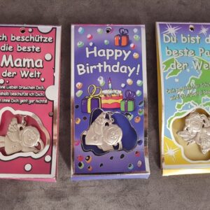 Schutzengel - Anhänger, Spruch Birthday