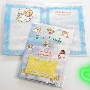 Schutzengel Karte Taufe Brief