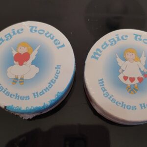 Schutzengel-Towel, rund