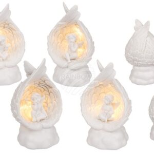 Schutzengel - im Flügel m. Licht