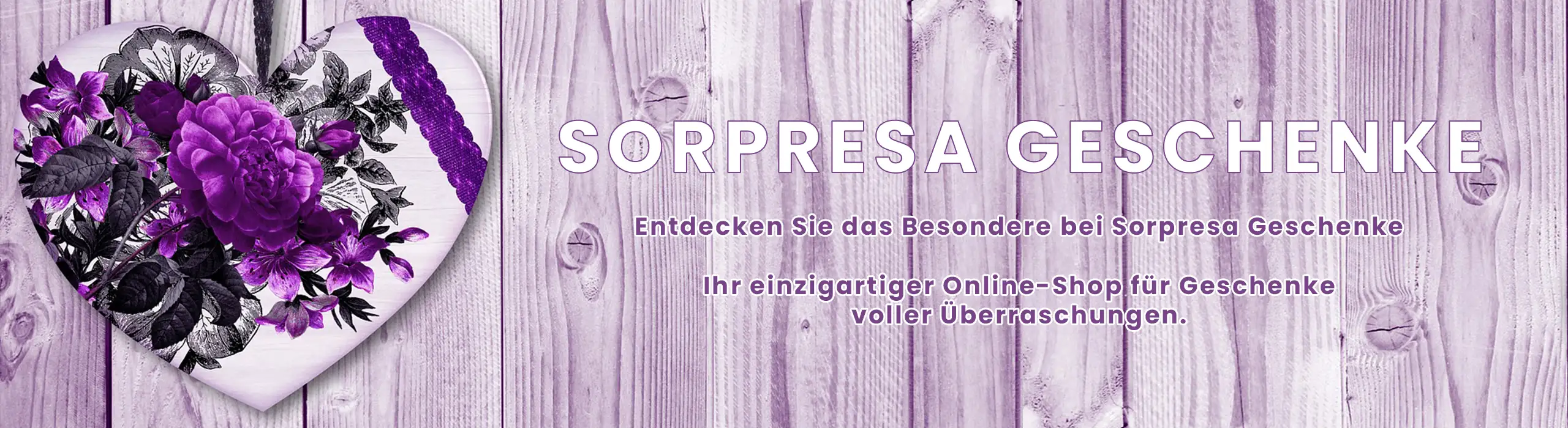 Sorpresa Geschenke Header Bild