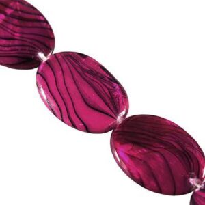 BP - Perlmutt oval amethyst