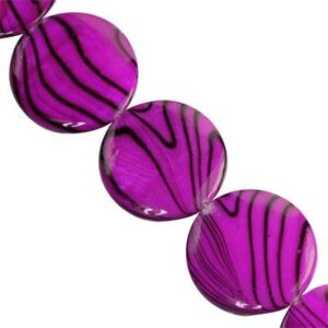 BP - Perlmutt rund Amethyst