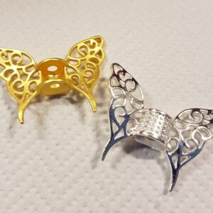 BP - Flügel gross silber