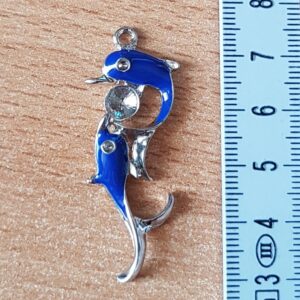 BA - Anhänger Delfine blau