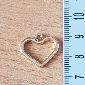 BA - Anhänger Herz gold