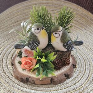 WVH - Dekoscheibe Vogelpaar