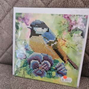 WVH - Karte Painting Blaumeise Strass