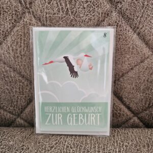 WVH - Karte Pop-up Storch