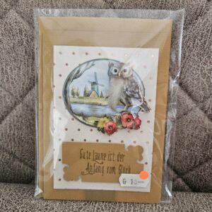 WVH - 3-D Karte Eule