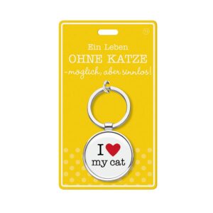 HD - Schlüsselanhänger Katze Love
