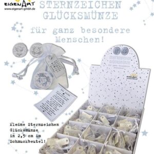 EA - Glücksmünze Sternzeichen