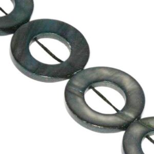 BP - Perlmutt grau Ring