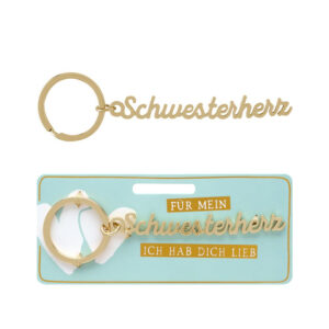 Schriften-Anhänger Schwesterherz