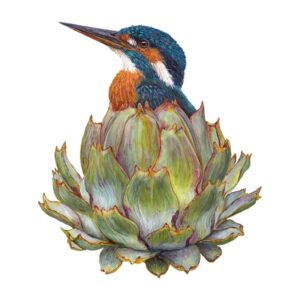 WVH - Servietten Eisvogel