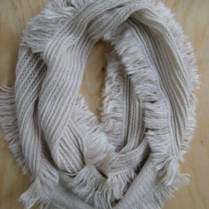 D - Fransenschal beige