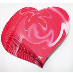 BD - Karton Herz rot