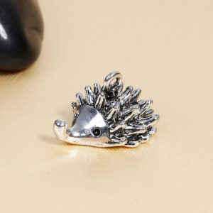 BA - Anhänger Igel silber