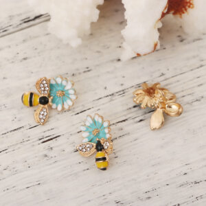 BA - Anhänger Biene auf Blume