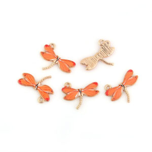 BA - Anhänger Libelle orange