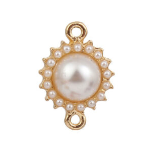 BV - Verbinder Perlblume/Strass