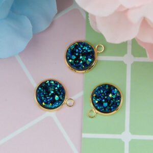 BA - Anhänger Harz blau