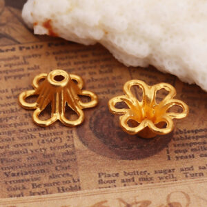 BP - Perlkappe zink gold