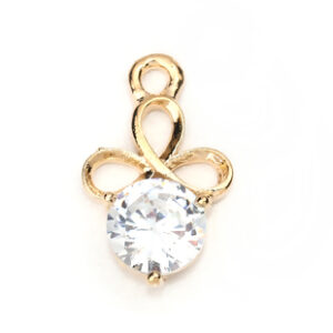 BA - Anhänger Blume Strass