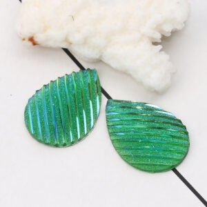 BD - Cabochon Tropfen grün