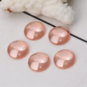 BD - Cabochon lachs rund