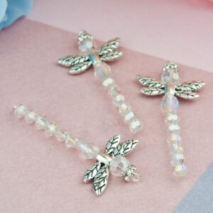 BA - Anhänger Libelle kl. weiss