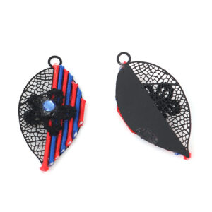 BA - Anhänger Blatt filigran