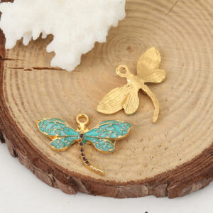 BA - Anhänger Libelle türkis