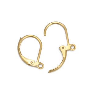 BZ - Ohrringe gold Tropf.