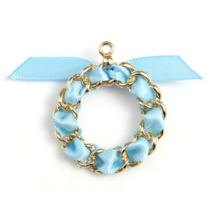 BA - Anhänger Flor blau