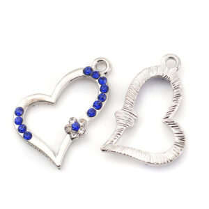 BA - Anhänger Herz saphir