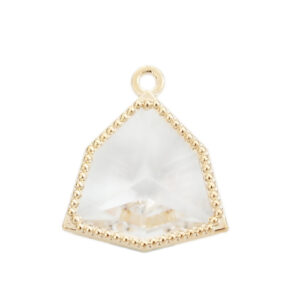 BA - Anhänger Glas facet.