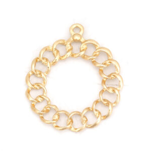 BA - Anhänger Ring gold