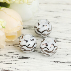 BP - Glasperle Kaffee Muster