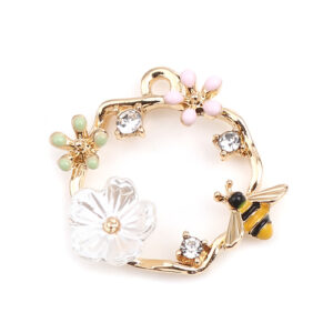 BA - Anhänger Blumenkranz Biene