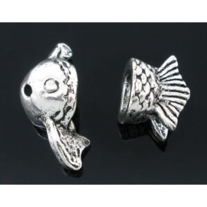 BP - Metallperlkappen Set Fisch