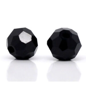 BP - Glasperlen schwarz faet.