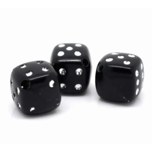 BP - Acryl Würfel schwarz