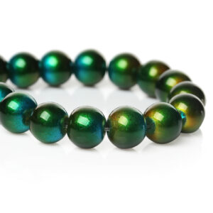 BP - Glasperle grün/orange