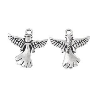 BA - Anhänger Engel silber