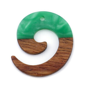 BA - Anhänger Strom Holz/Harz grün