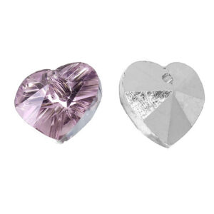 BA - Anhänger Herz rosa