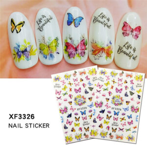 ND - Nail Sticks Schmetterling